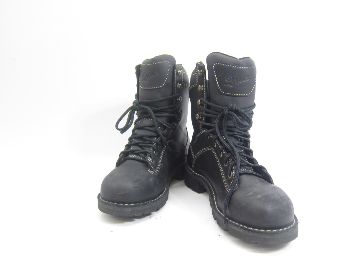 Danner ダナーDanner Quarry USA 8 Black US9.5 27.5cm ブーツ 靴 □UT7882_画像2