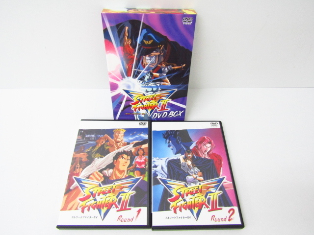 Yahoo!オークション - アニメ ストリートファイターII V DVD-BOX ◇3...