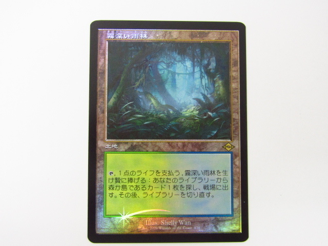 MTG 霧深い雨林 EXP foil 一枚の値段-