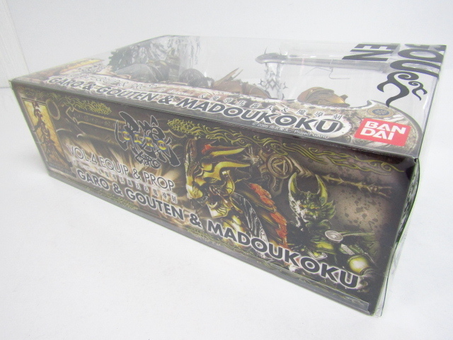 未開封 牙狼 VOL.4 EQUIP&PROP ガロ(大河Ver.) & 魔導馬轟天 & 魔導刻