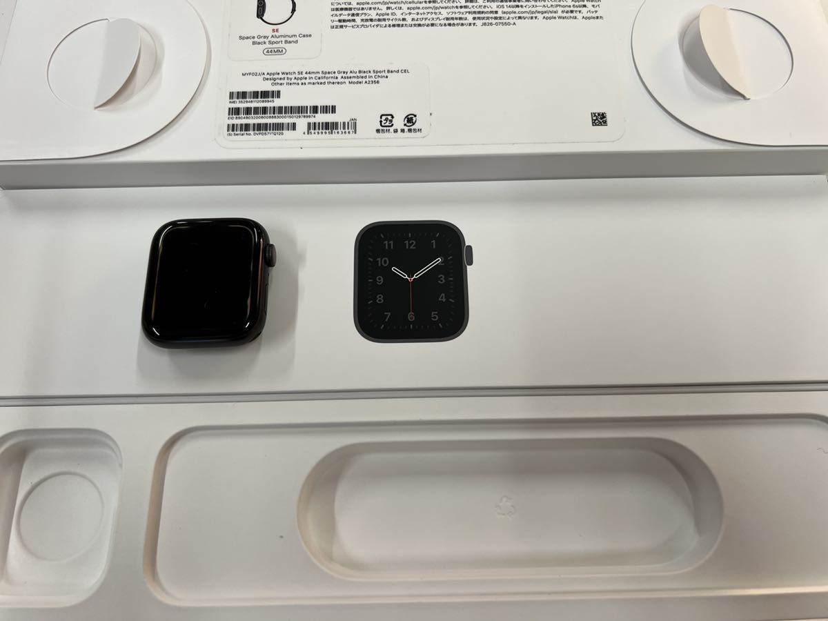 Apple Watch 6 セルラー 44mm スペースグレー ジャンク品-