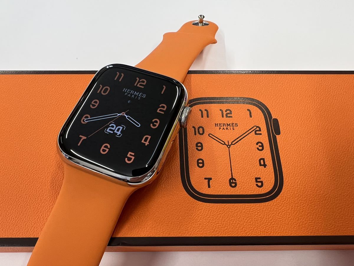 ラオウ様専用】AppleWatch HERMES 7 GPS+Cellular 時計 腕時計
