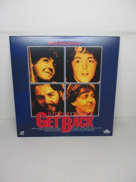 音楽LD)Paul McCartney/INTRODUCTION OF GET BACK (JSLD-1015)【M006】