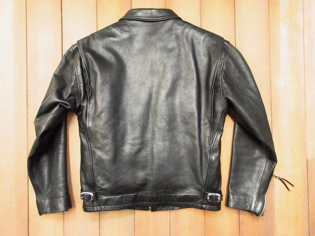 絶対一番安い 馬革 ホースハイド Bones Dry シングルレザーJKT リペア