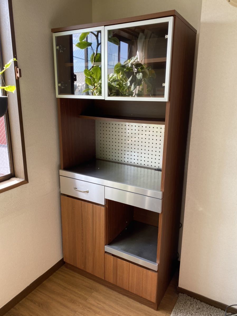 unico ウニコ STRADA ストラーダ キッチンボード 食器棚 カップボード ...
