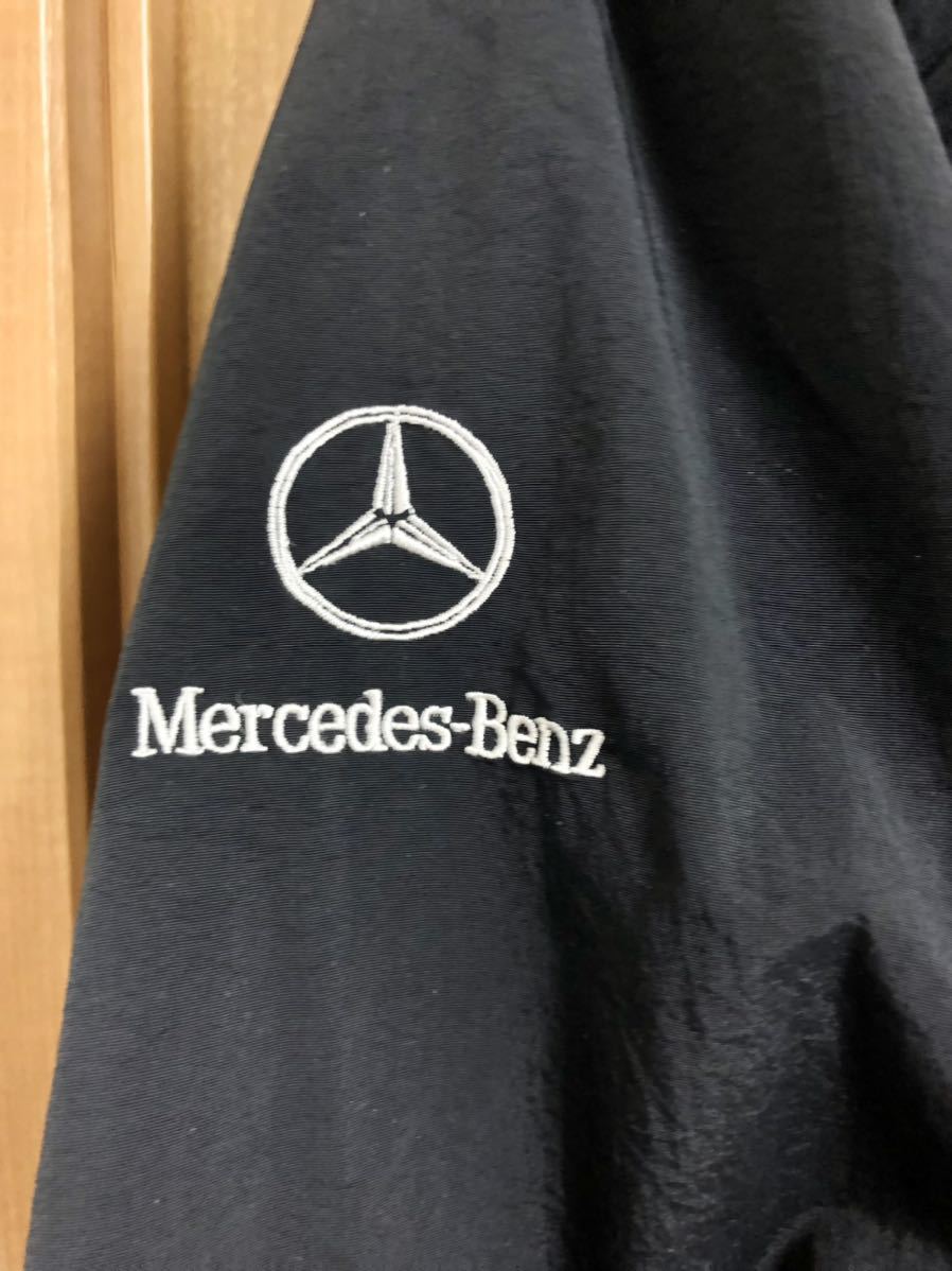 メルセデスベンツ Mercedes-Benz ナイロンジャケット サイズL ブルゾン ジャンパー ウインドブレーカー 黒 ブラック 非売品