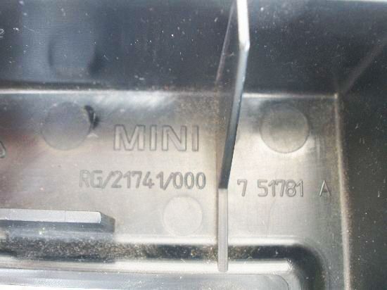 ミニMINIクーパーBMWフロントR50カーテシランプCOOPER助手席RA16左R53フットランプJCWフットライトOneパネル付き クーパーSルームランプ7_画像5