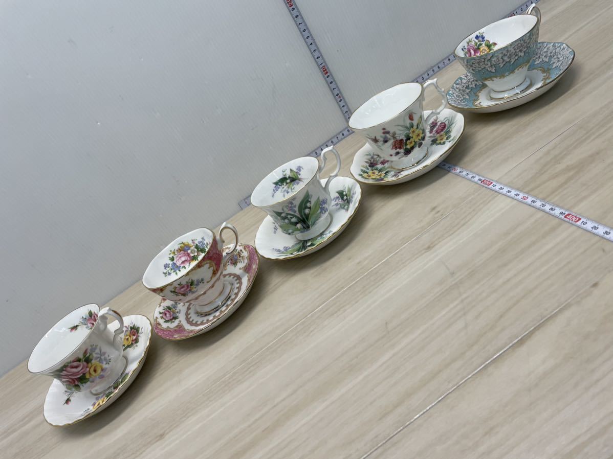 ROYAL ALBERT 5客セット Lady Carlyle SUMMERTIME Enchantment 等