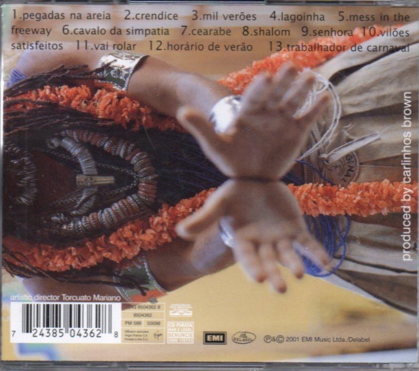 Carlinhos Brown Bahia Do Mundo Mito E Verdade 輸入盤 CD カルリーニョス・ブラウン_画像2