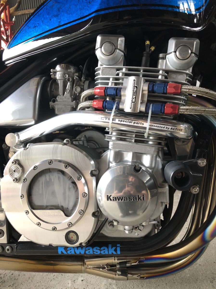 「カワサキ　Kawasaki ゼファー1100 zephyr カスタム塗装　ゲイルスピード　オオニシヒートマジック」の画像3