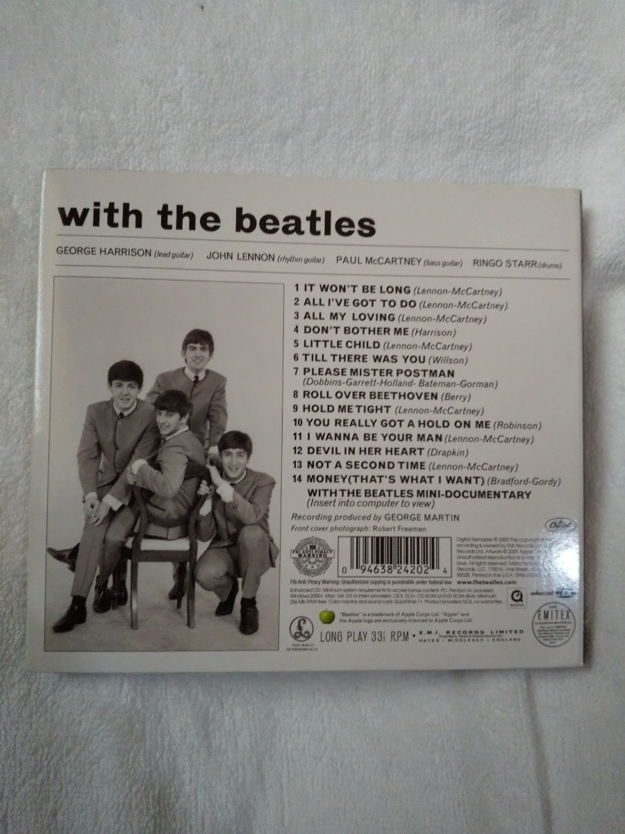 THE BEATLES WITH THE BEATLES　2009リマスター輸入盤