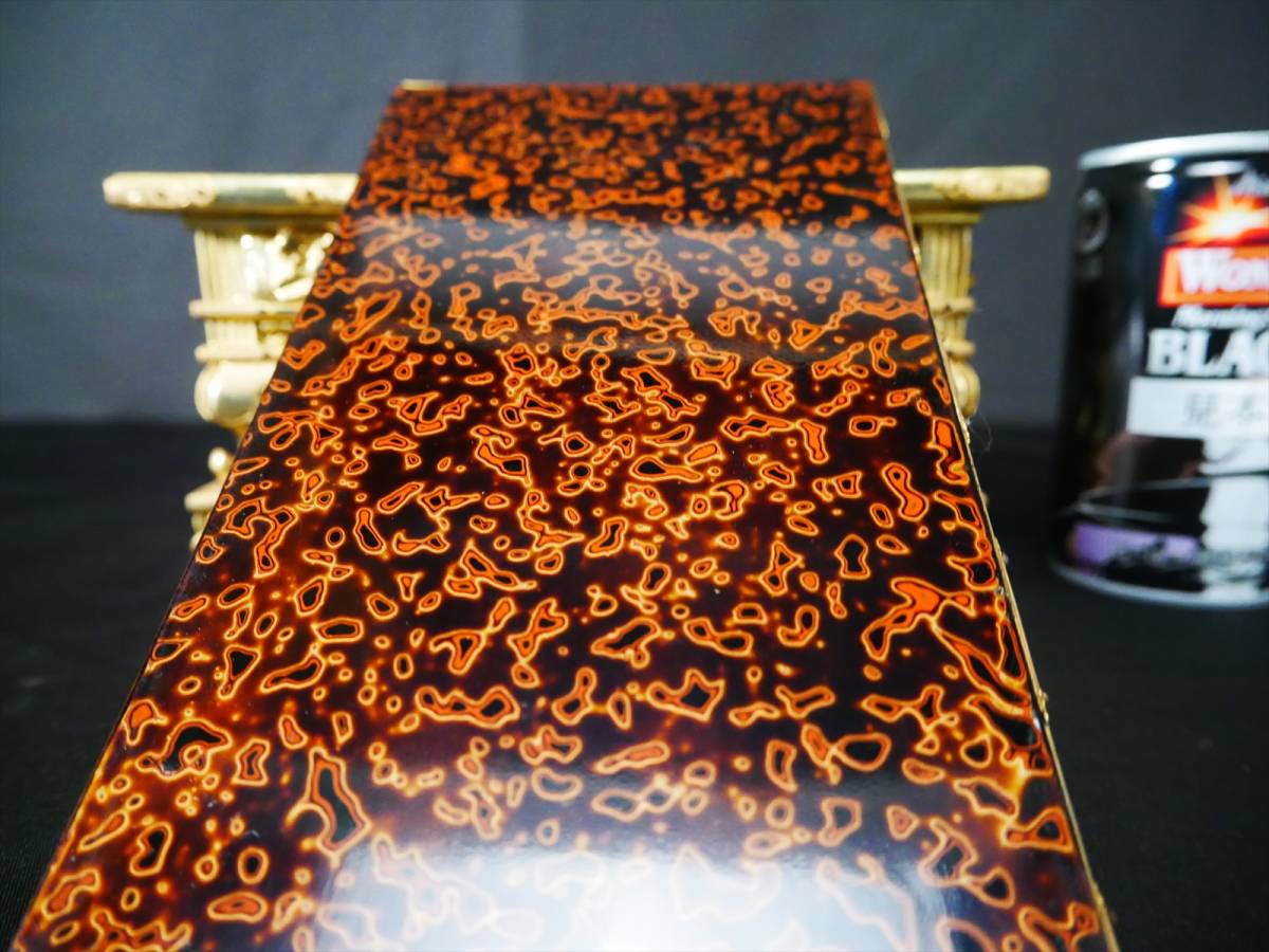 収集品 最高級裏金 上卓 虫喰塗 木製本金箔 仏具(E-3) 3211 M 収集品 最高級裏金 上卓 虫喰塗 木製本金箔 仏具(E-3) 3211 M