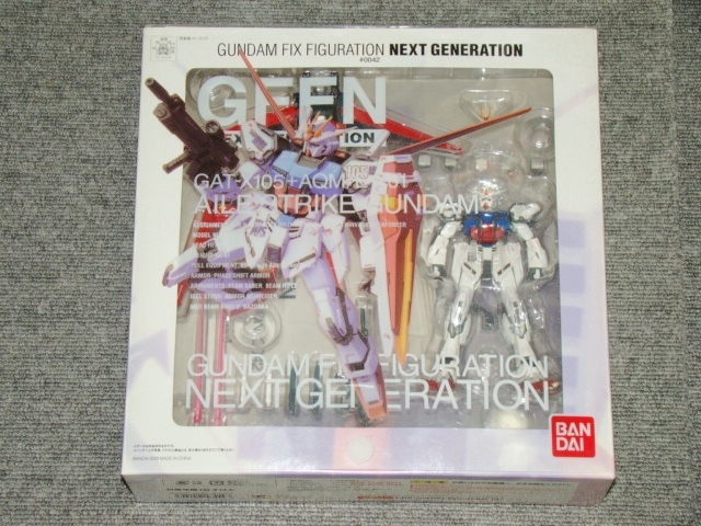 【　新品即決！G.F.F.N エールストライクガンダム　】GUNDAM FIX FIGURATION NEXT GENERATION#042