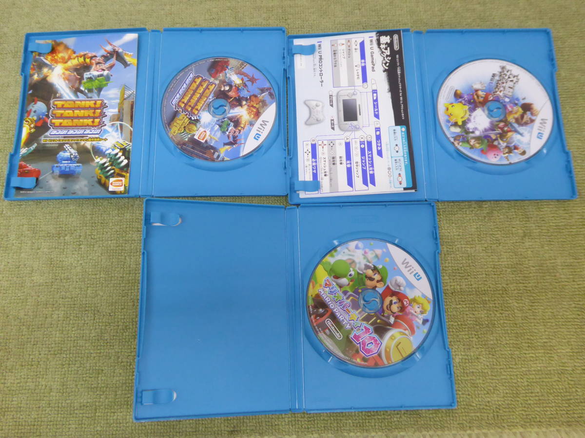 割引卸し売り (K75-52) 現状品 WiiU ゲームソフト 13本セット マインクラフト 大乱闘スマッシュブラザーズ ピクミン 零 マリオパーティ 等
