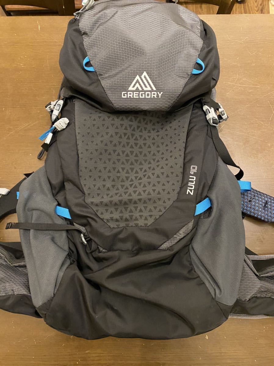 グレゴリー バックパック GREGORY ズール 40 zulu40 オゾンブラック M