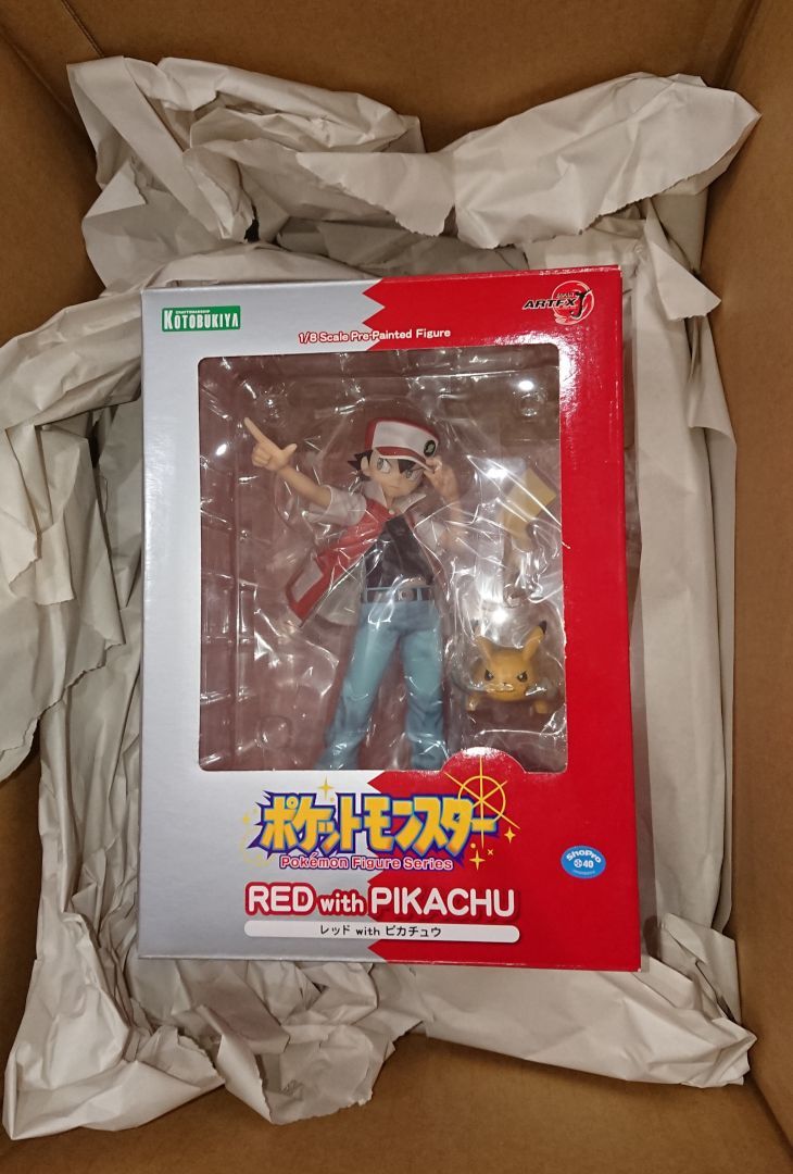 コトブキヤ ARTFX J『ポケットモンスター』シリーズ レッド with コトブキヤ ARTFX J『ポケットモンスター』シリーズ レッド with