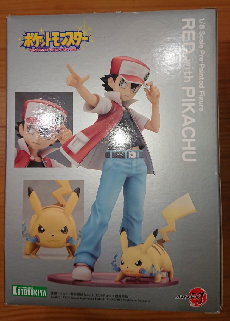 コトブキヤ ARTFX J『ポケットモンスター』シリーズ レッド with コトブキヤ ARTFX J『ポケットモンスター』シリーズ レッド with