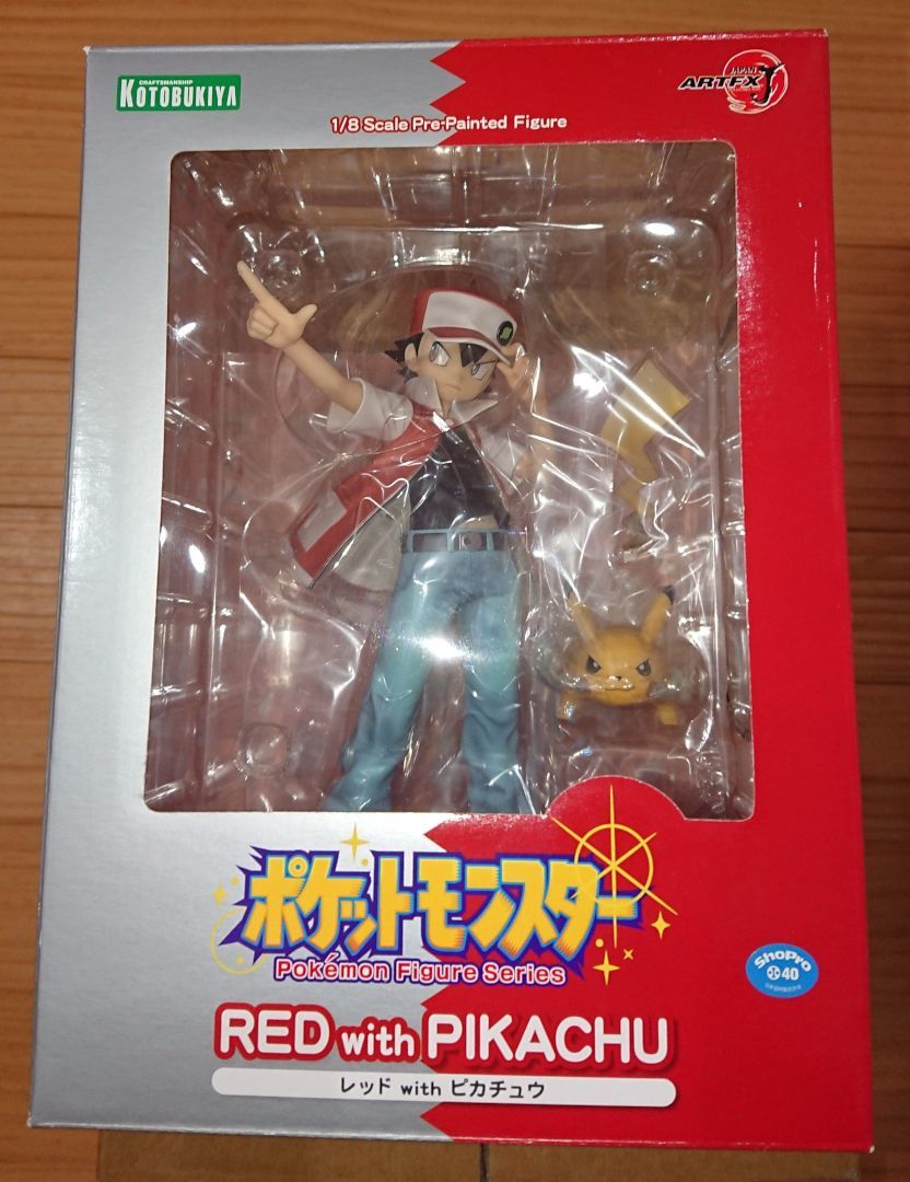 コトブキヤ ARTFX J『ポケットモンスター』シリーズ レッド with コトブキヤ ARTFX J『ポケットモンスター』シリーズ レッド with
