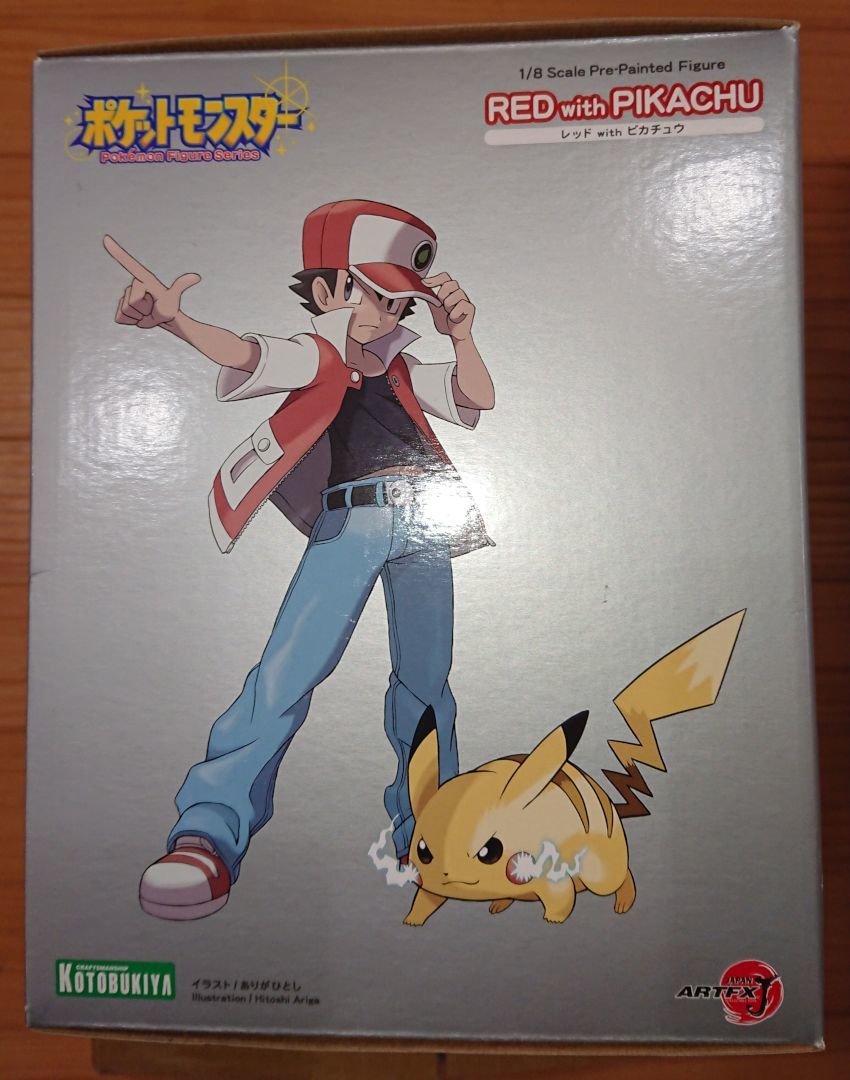 コトブキヤ ARTFX J『ポケットモンスター』シリーズ レッド with コトブキヤ ARTFX J『ポケットモンスター』シリーズ レッド with