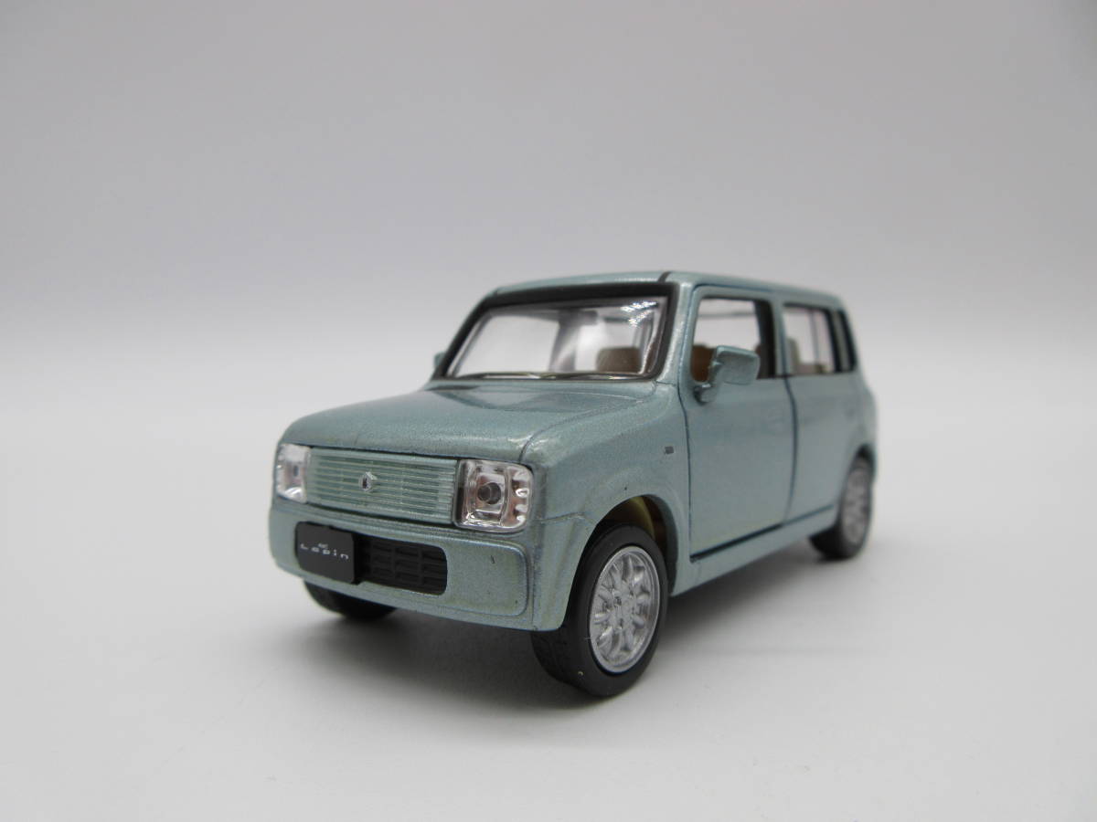 1/42 スズキ 初代ラパン SUZUKI Lapin アルトラパン ディーラー 非売品 カラーサンプル ミニカー　ミントグリーンメタリック_画像1