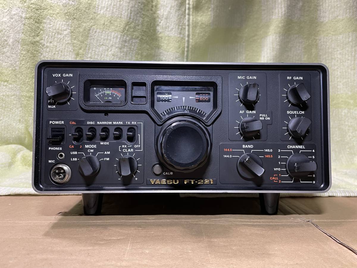 Yahoo!オークション - YAESU FT-221 2m ALL MODE TRANSCEIVER Yahoo!オークション - YAESU FT-221 2m ALL MODE TRANSCEIVER