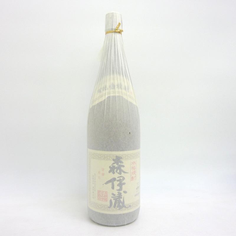 大阪府配送限定 森伊蔵酒造 森伊蔵 かめ壺焼酎 1800ml 箱なし e-rsud