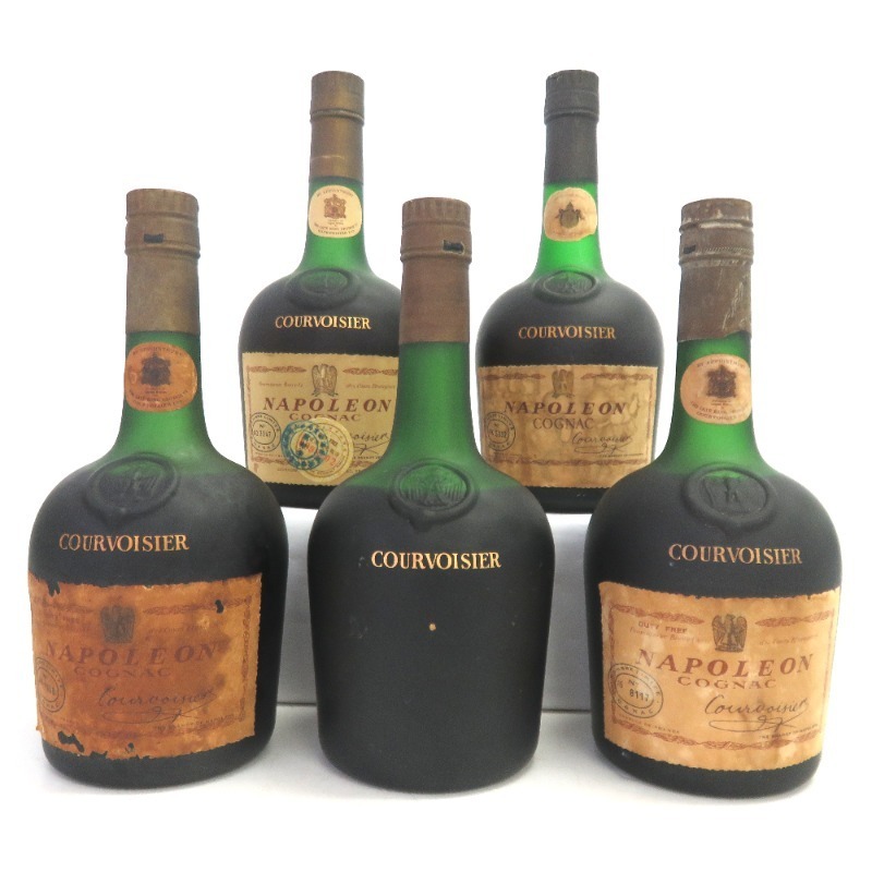クルボアジェ ナポレオン 5本セット 700/945/1000ml 箱なし www