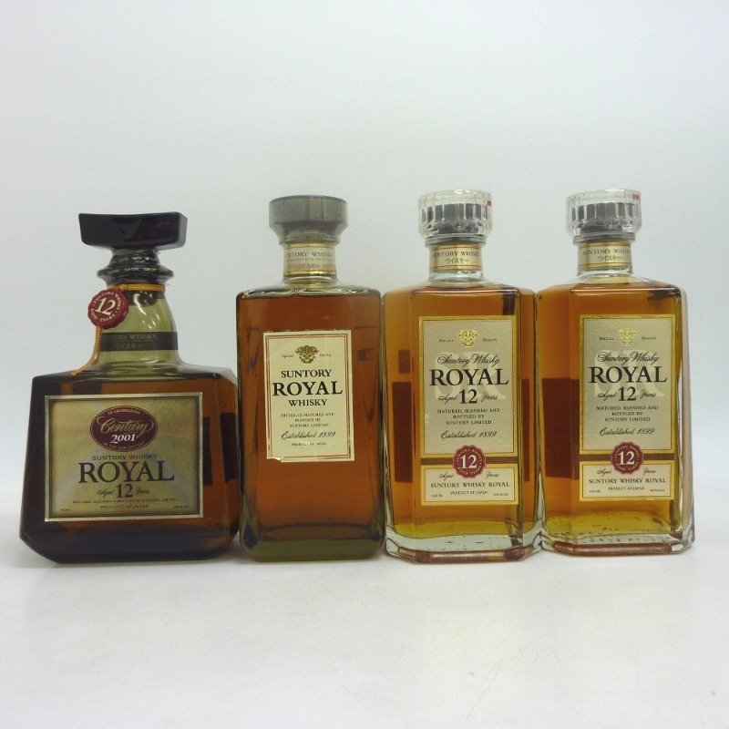 大阪府配送限定 サントリー ローヤル 12年センチュリー 2001 記念