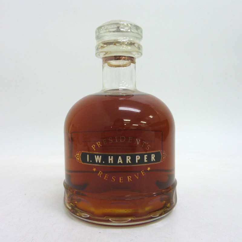 I.W.HARPER リザーブ ハーパー プレジデント バーボン ウイスキー-