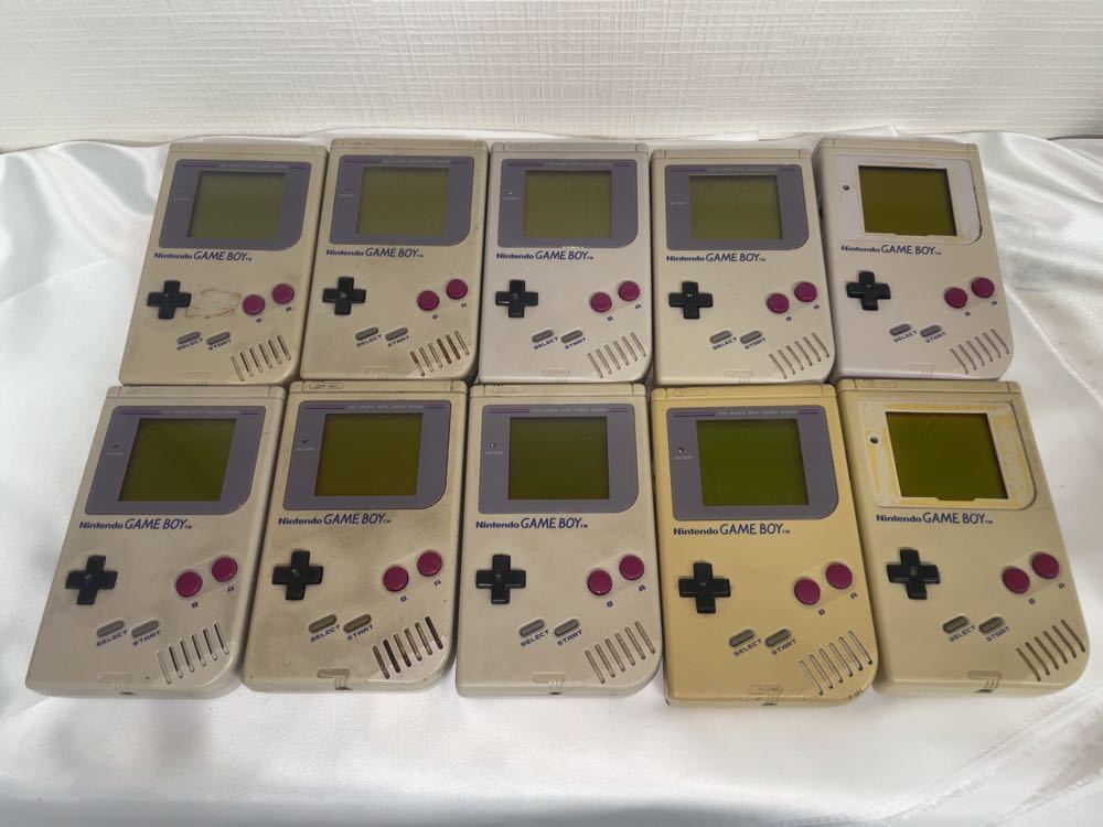 時間指定不可】 【10台】 初代 ゲームボーイ 本体 ニンテンドー GB
