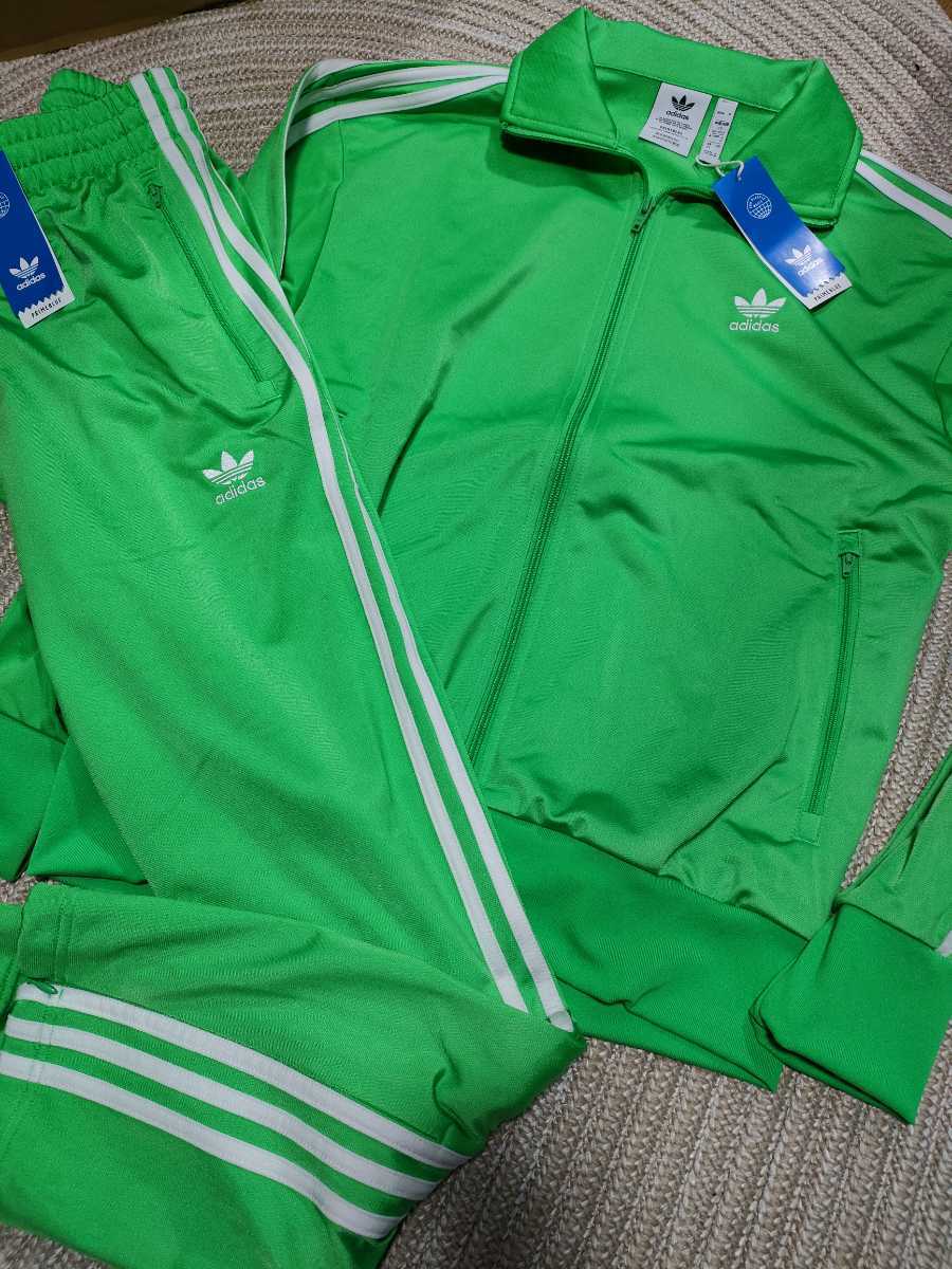 新品 定価20878 adidas ファイヤーバード セットアップ L ジャージ 黄