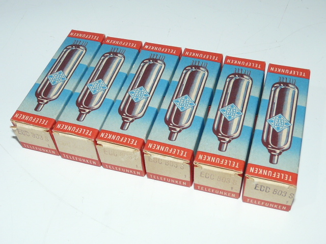 Yahoo!オークション - TELEFUNKEN テレフンケン ECC808S 真空管 Yahoo!オークション - TELEFUNKEN テレフンケン ECC808S 真空管