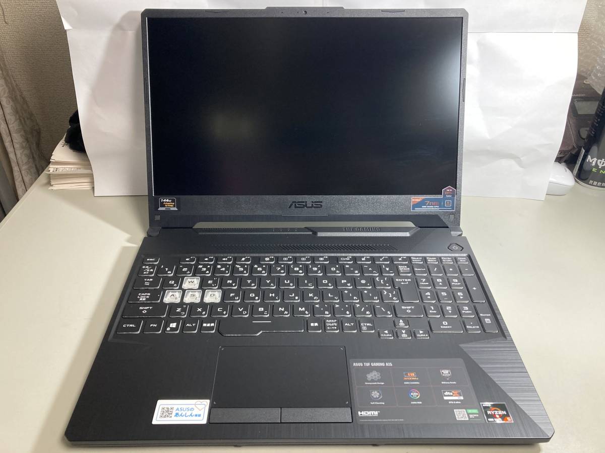 新品同様☆TUF Gaming FA506IH-R5G1650☆ゲーミングノートPC ASUS