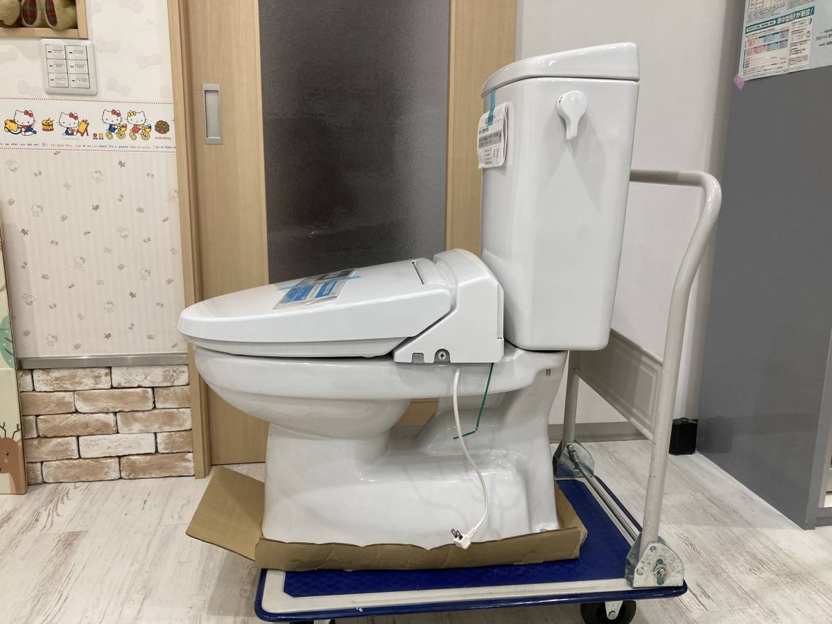 新品?正規品 簡易水洗便器 簡易水洗トイレ トイレーナ 手洗付 シャワー ...