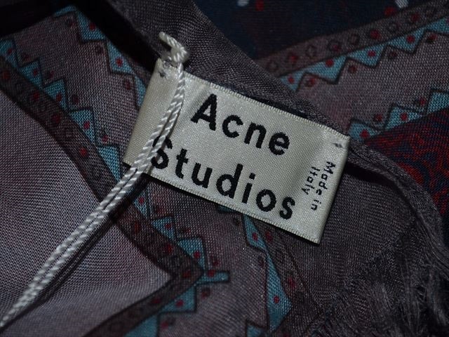 Acne s Today oz Acne Studios Logo палантин C6948