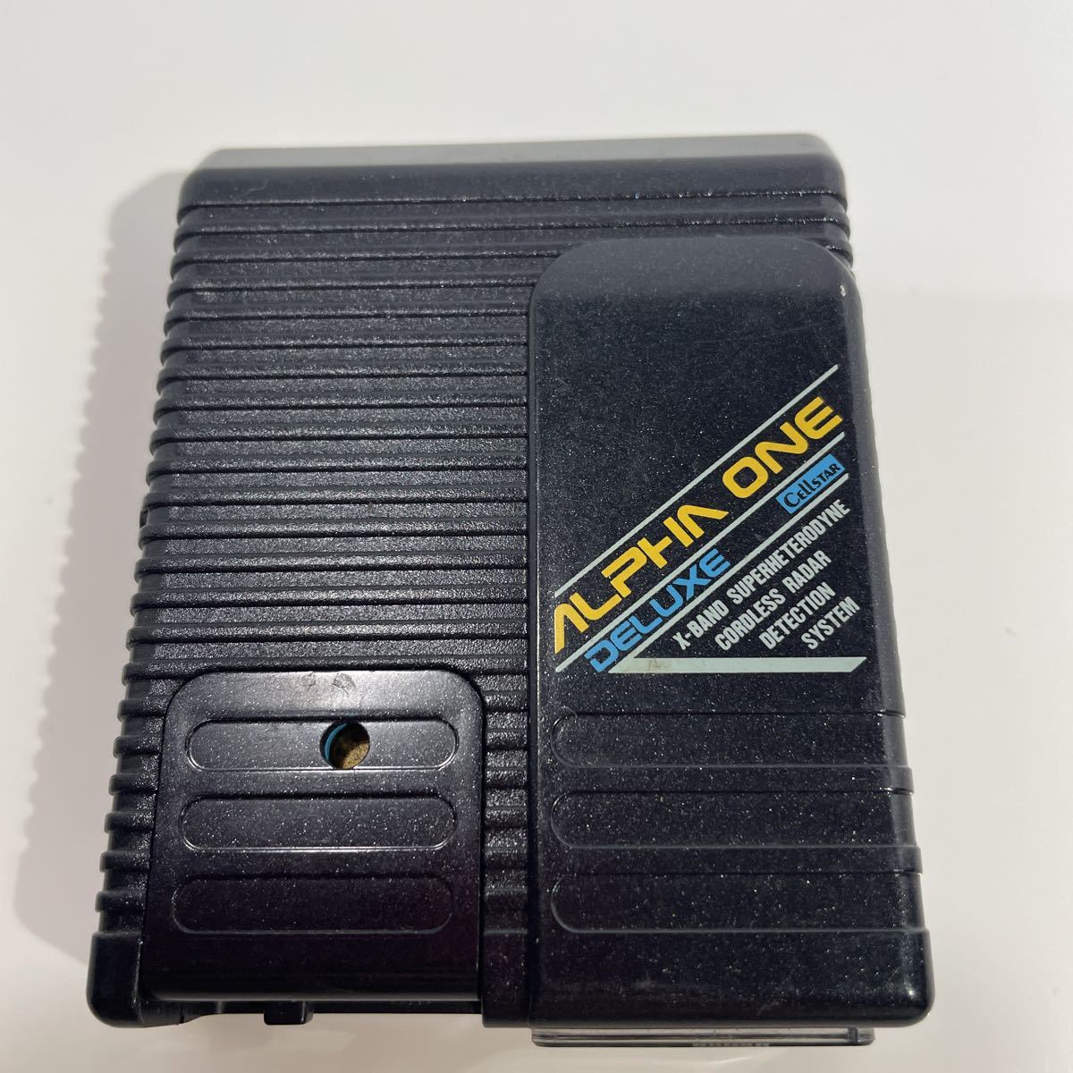 ジャンク 中古 ALPHA ONE DELUXE セルスター レーダー探知機 POCKETABLE RADAR DETECTOR_画像7