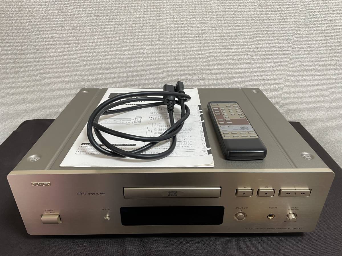 在庫あ即納 #美品#DENON#DCD-1650AL#CDプレーヤー#リモコン付き ANTon