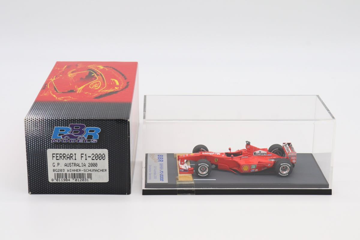 BBR 1/43 Ferrari フェラーリ F1-2000 M.シューマッハ オーストラリア