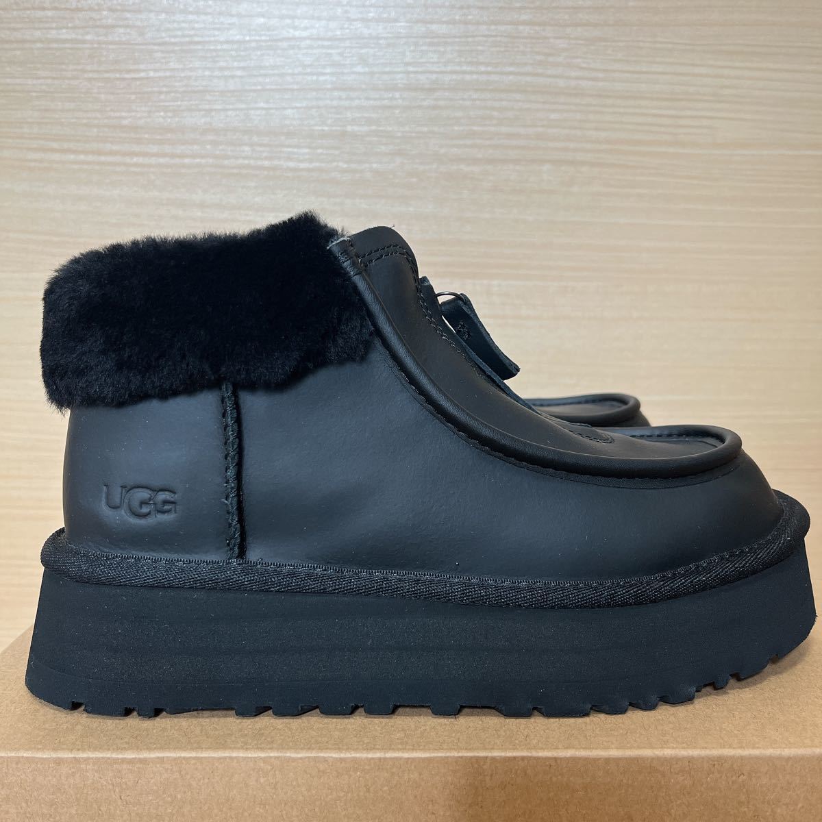 新品】23cm ugg アグ ファンケットブーツ ブラック UGG