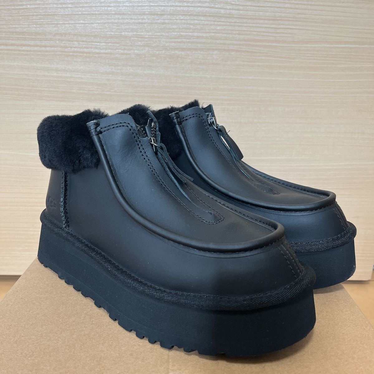 新品】23cm ugg アグ ファンケットブーツ ブラック UGG