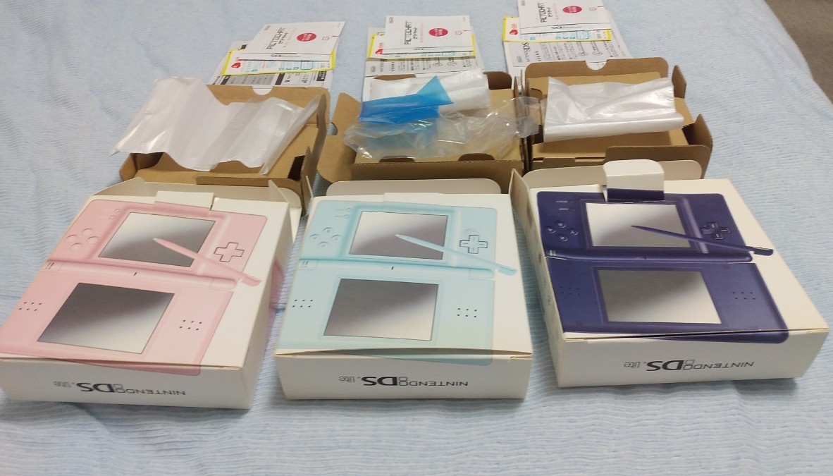 【箱のみ】DS Lite 箱＆説明書 3種