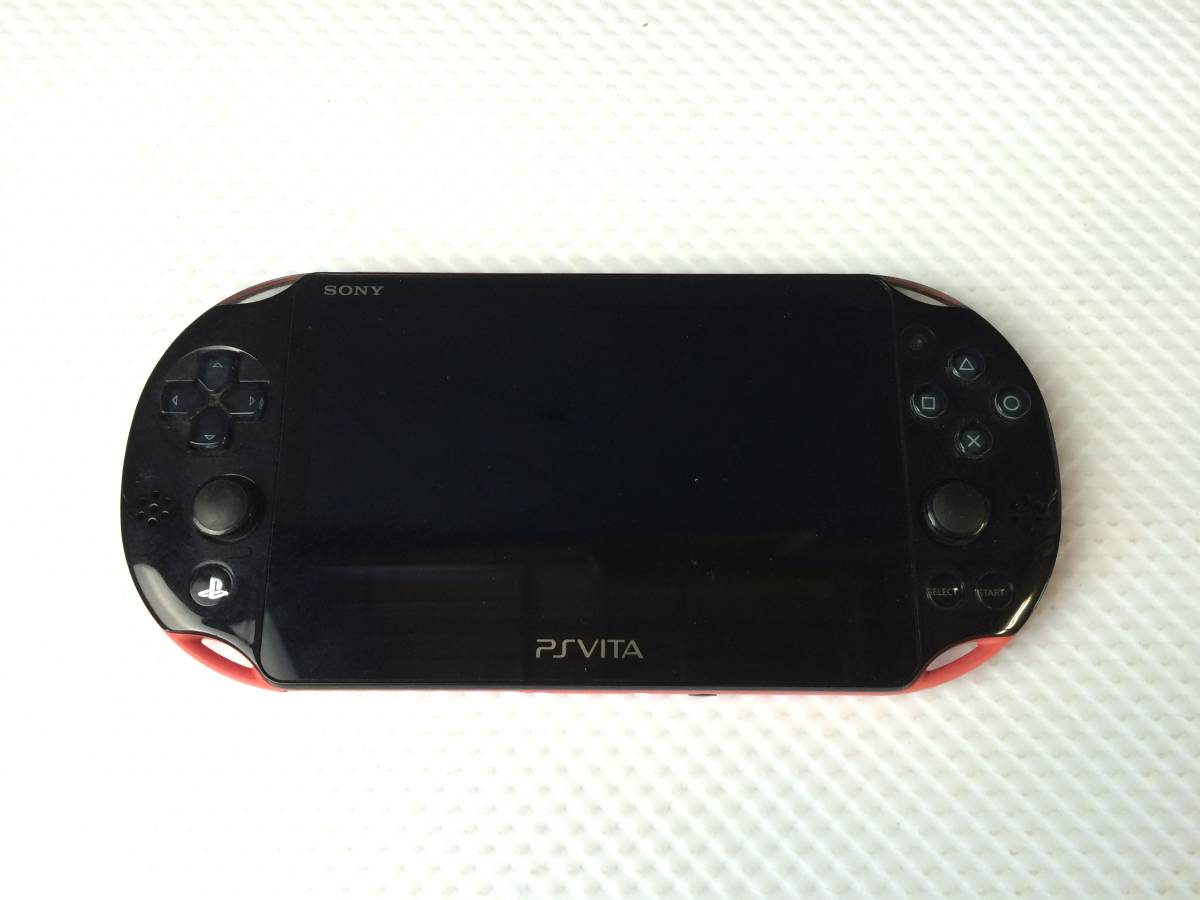 gvC756* 送料無料 SONY PS Vita PCH-2000 ピンク/ブラック 本体のみ
