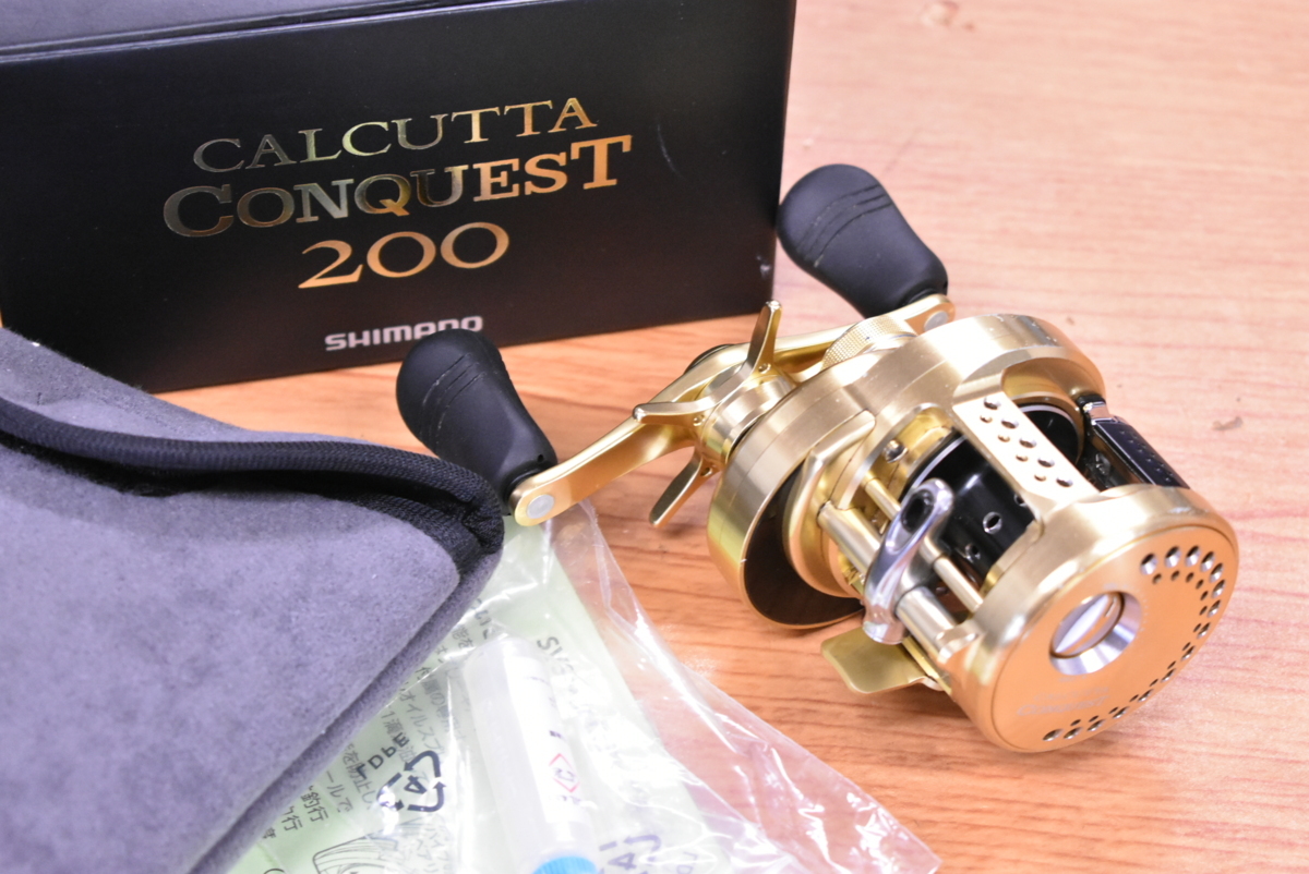 人気モデル】シマノ 14 カルカッタコンクエスト 200 右 SHIMANO