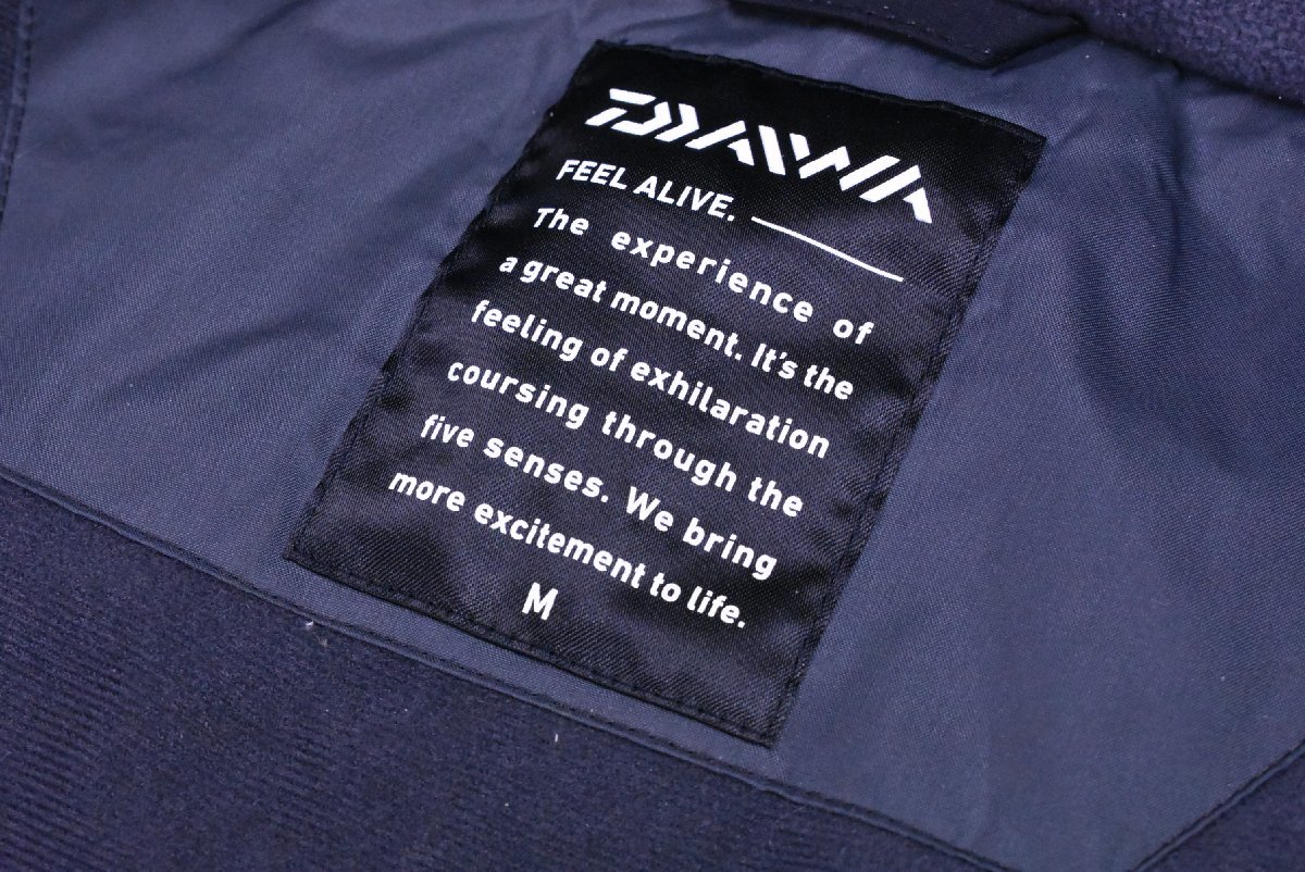 【1スタ☆人気モデル】ダイワ レインマックス ウィンタースーツ セットアップ DW-3504 防寒 釣り DAIWA ウェア Mサイズ（KKM_O1）_画像4