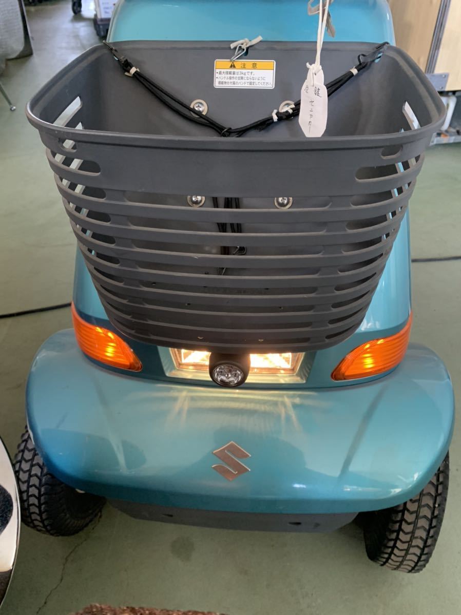 アウトレットクリアランス Z美品動作良好 ET4D スズキセニアカー 電動車椅子 SUZUKI シニアカー 直接取引 