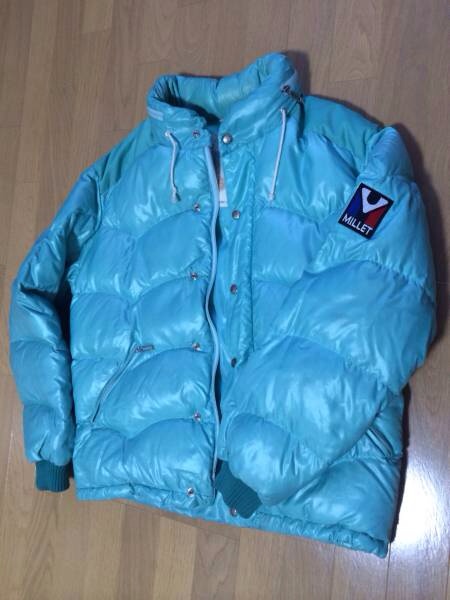 vintage ヴィンテージ 80's ミレー MILLET ダウンジャケット vintage ヴィンテージ 80's ミレー MILLET ダウンジャケット