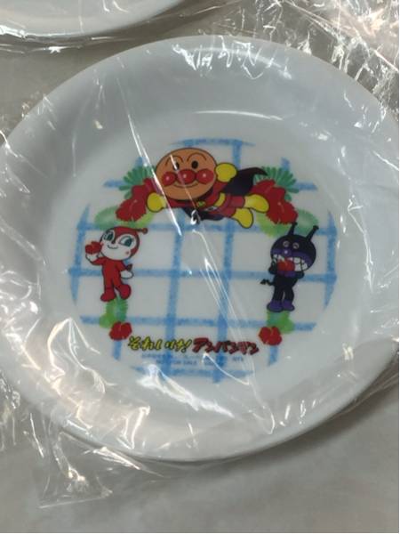  Soreyuke! Anpanman party маленькая тарелка 4 шт. комплект 
