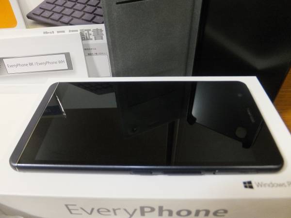 中古品即決 YAMADA Windows 10 Mobile搭載 EveryPhone ブラック 中古品即決 YAMADA Windows 10 Mobile搭載 EveryPhone ブラック