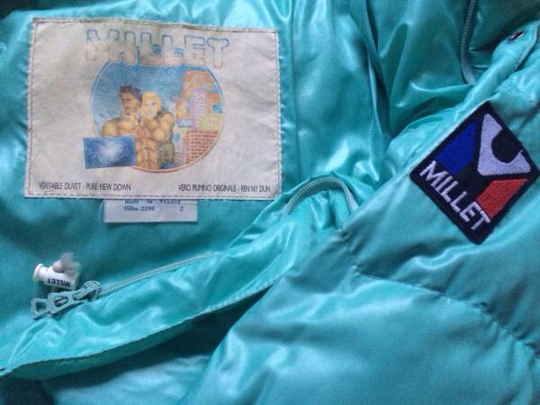 vintage ヴィンテージ 80's ミレー MILLET ダウンジャケット vintage ヴィンテージ 80's ミレー MILLET ダウンジャケット