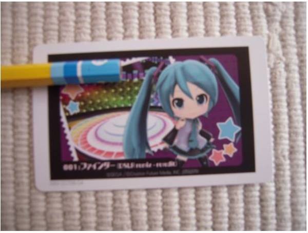 ３ＤＳ　初音ミク　Ｐｒｏｊｅｃｔ　ｍｉｒａｉ　２　同梱特典　ＡＲカード　『ファインダー』＆『スイートマジック』　２種セット　新品_画像1